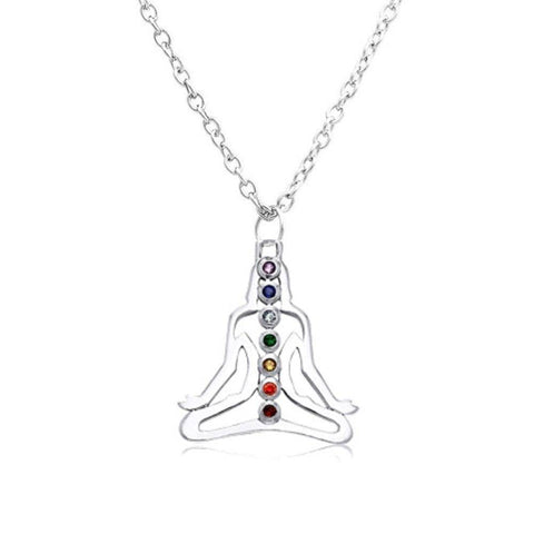 Image of Pendant Necklaces - 7 Charkra Balancing Necklace