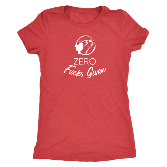 Zero Given White Dog Triblend