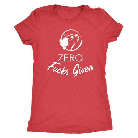 Zero Given White Dog Triblend