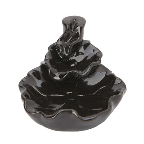 Image of 12 Styles Tower Incense Ceramic Burner Fragrance Holder Backflow Censer Creative Aromatherapy Smoke Reflux Incense Stick Incense