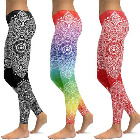 Image of Mandala Yoga Pants Women's