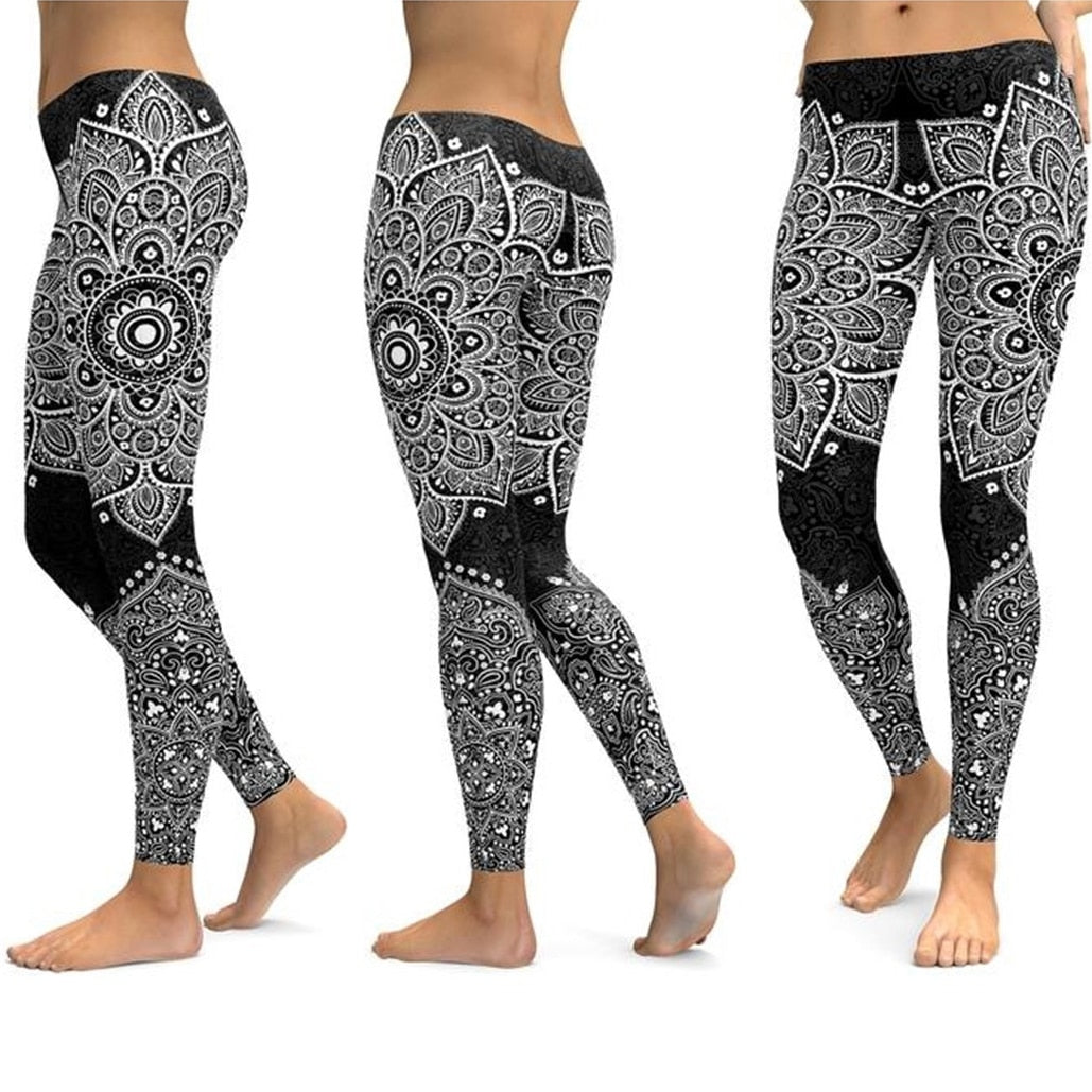 Mandala Yoga Pants Women's