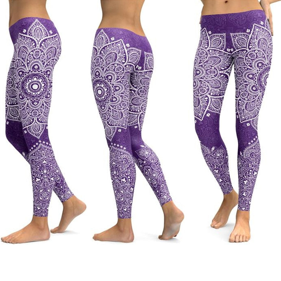 Mandala Yoga Pants Women's