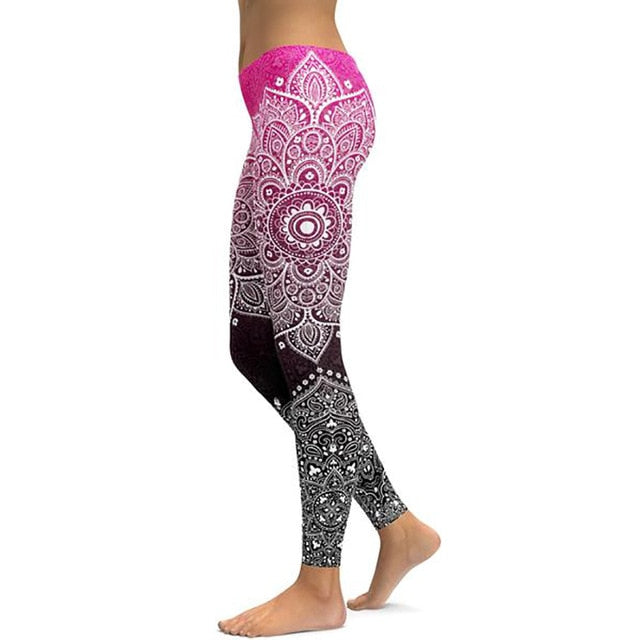 Mandala Yoga Pants Women's