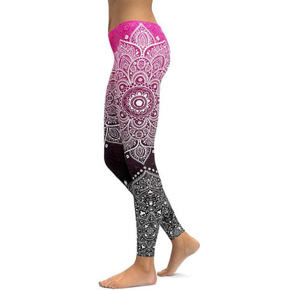Mandala Yoga Pants Women's