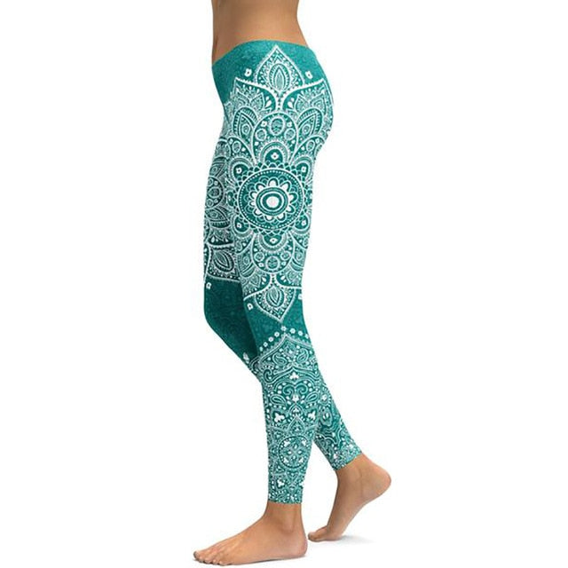 Mandala Yoga Pants Women's