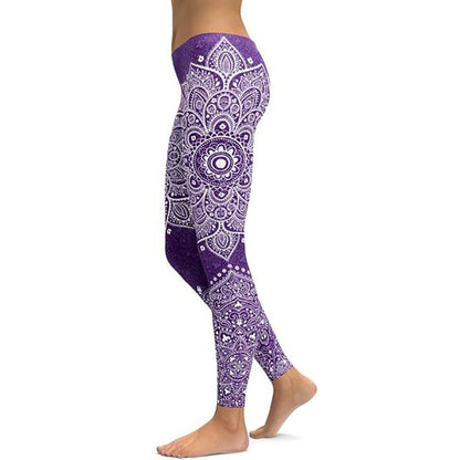 Mandala Yoga Pants Women's