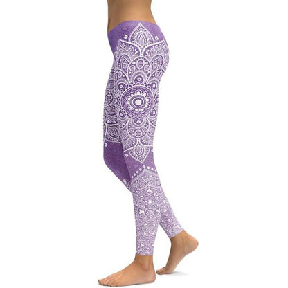 Mandala Yoga Pants Women's