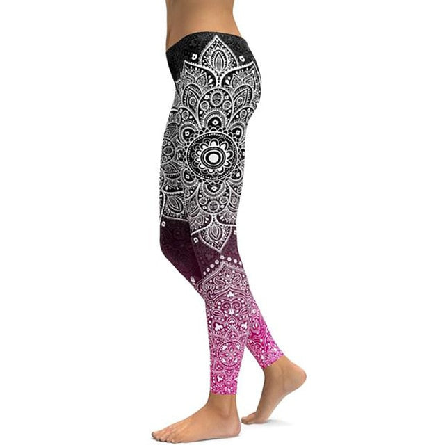 Mandala Yoga Pants Women's