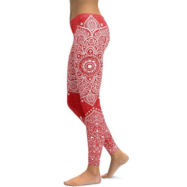 Mandala Yoga Pants Women's