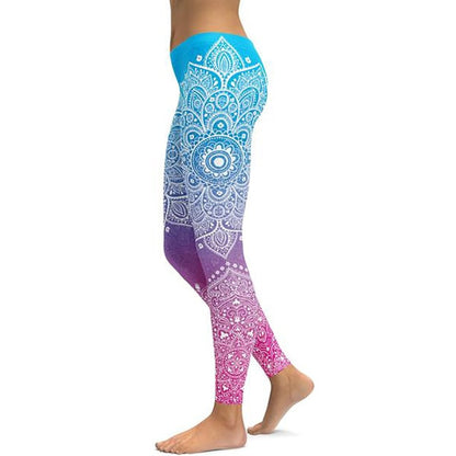 Mandala Yoga Pants Women's