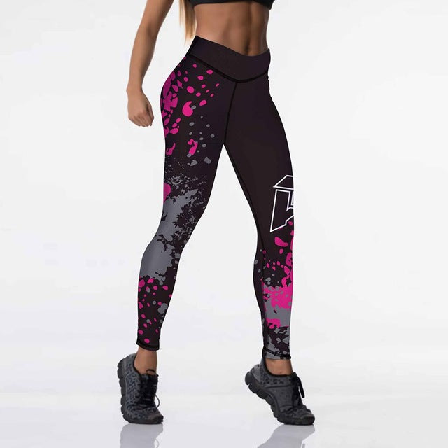 Sexy High Waist Digital Printed Leggings