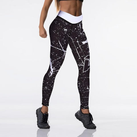 Image of Sexy High Waist Digital Printed Leggings