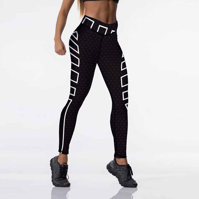 Sexy High Waist Digital Printed Leggings