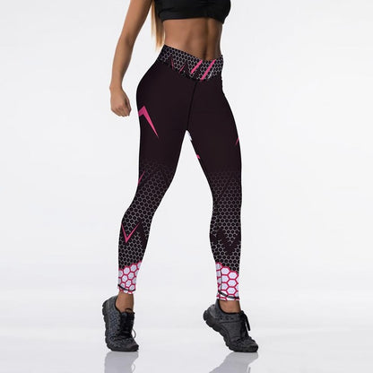 Sexy High Waist Digital Printed Leggings