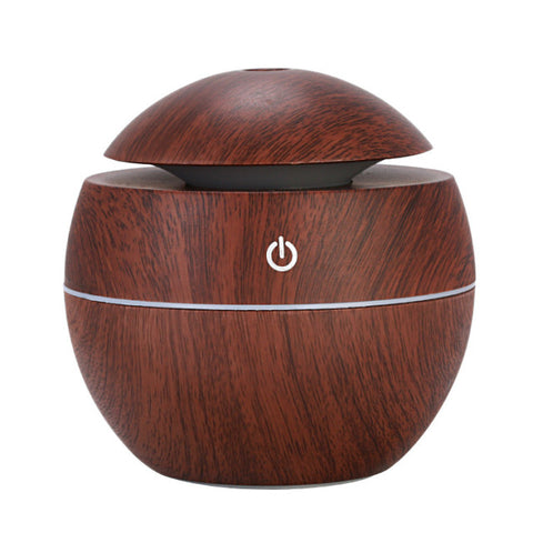 Image of 130ML USB Aroma Diffuser  Ultrasonic Cool Mist Humidifier Air Purifier 7 Color Change LED Night light for Office Home