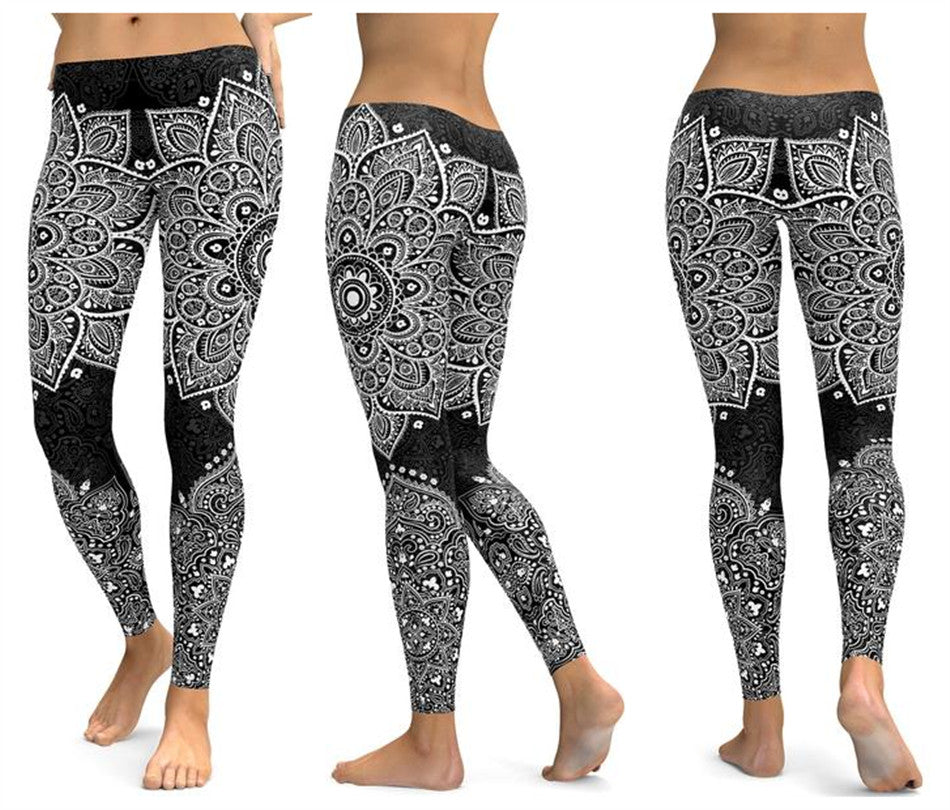 Mandala Yoga Pants Women's