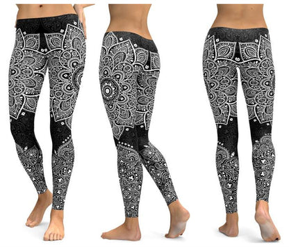 Mandala Yoga Pants Women's