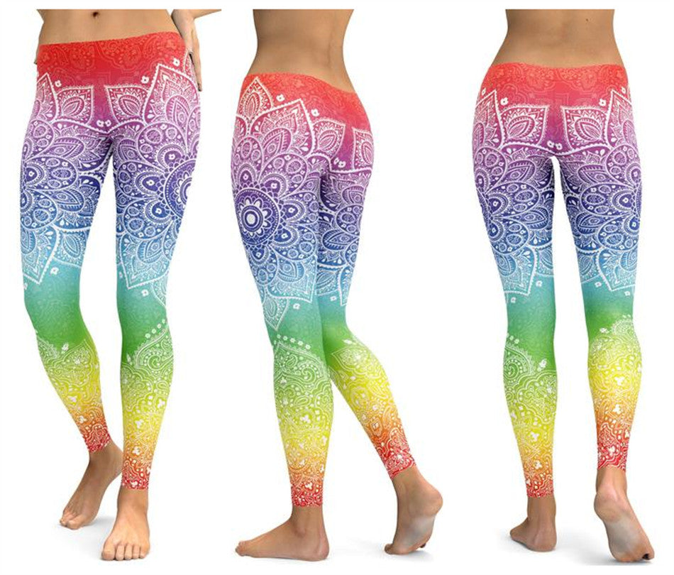 Mandala Yoga Pants Women's