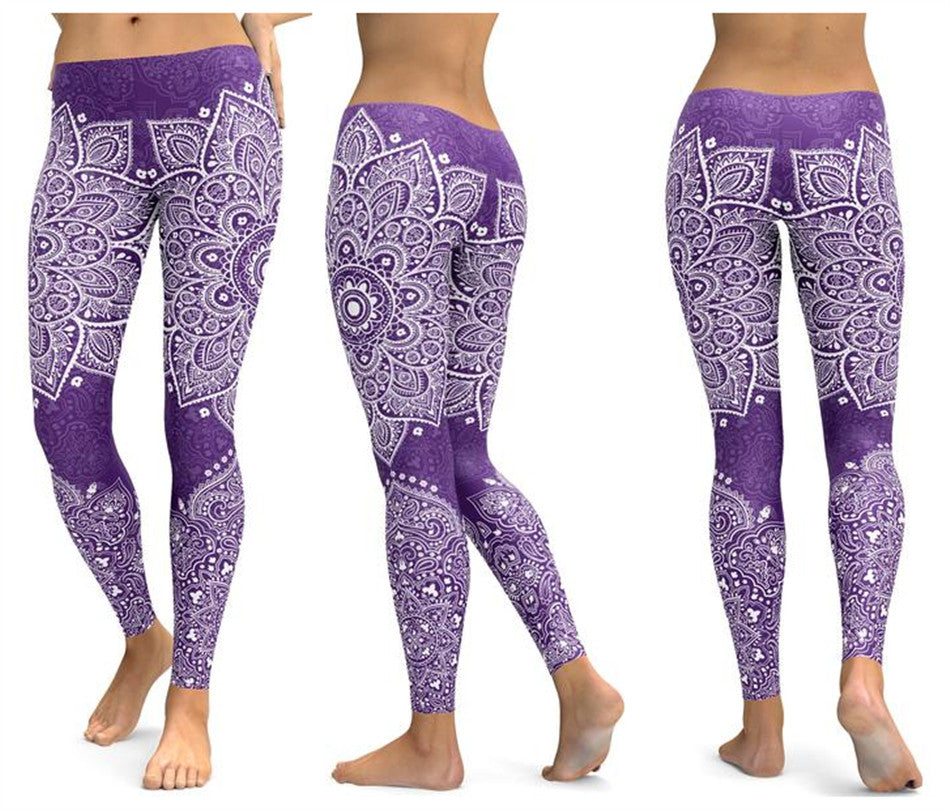 Mandala Yoga Pants Women's