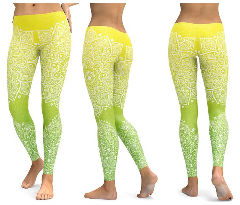 Mandala Yoga Pants Women's
