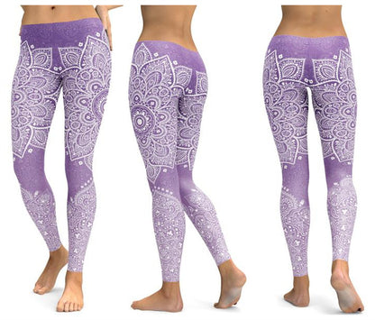 Mandala Yoga Pants Women's