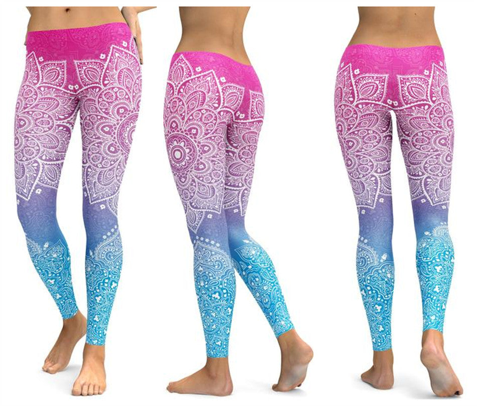 Mandala Yoga Pants Women's