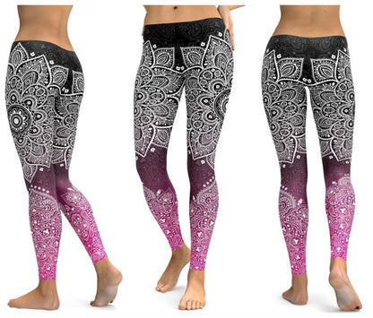 Mandala Yoga Pants Women's