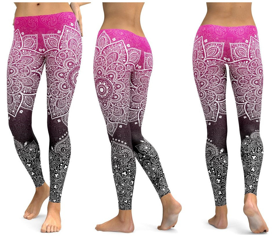 Mandala Yoga Pants Women's