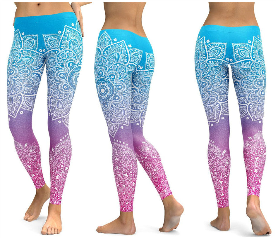 Mandala Yoga Pants Women's