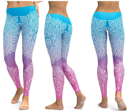 Mandala Yoga Pants Women's