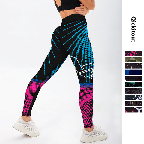 Image of Sexy High Waist Digital Printed Leggings