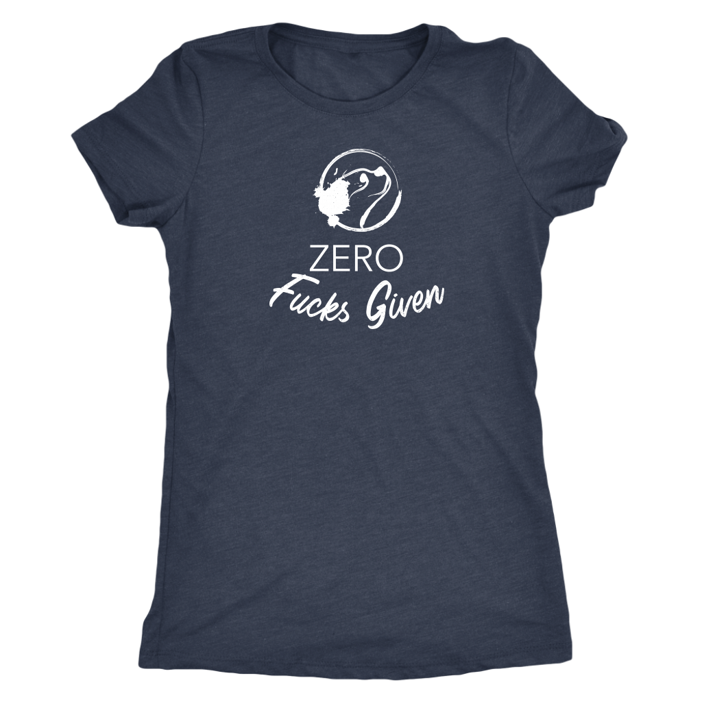 Zero Given White Dog Triblend