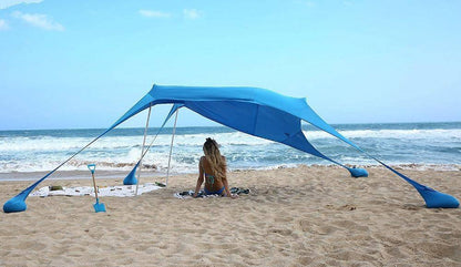 Sun Shelter - Portable Windproof Beach Tent  W/ FREE SHIPPING (for A Limited Time Only)