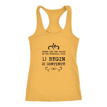 T-shirt - 2 Rules Racerback Tank
