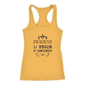 T-shirt - 2 Rules Racerback Tank