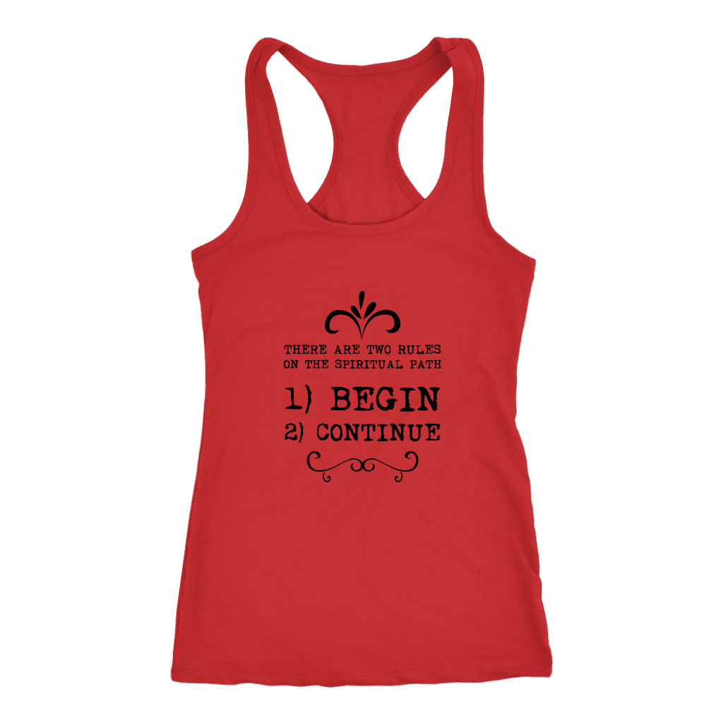 T-shirt - 2 Rules Racerback Tank