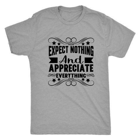 Image of T-shirt - Expect Nothing Mens T-Shirt