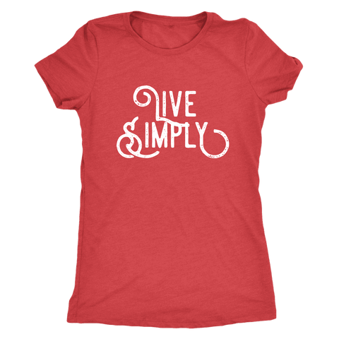 Image of T-shirt - Live Simply T-Shirt