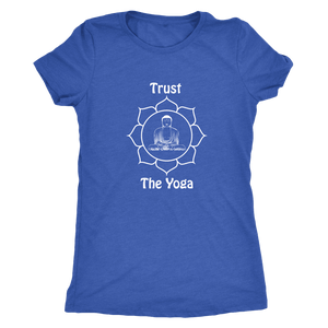 T-shirt - Trust The Yoga Ladies T-shirt (white Logo)