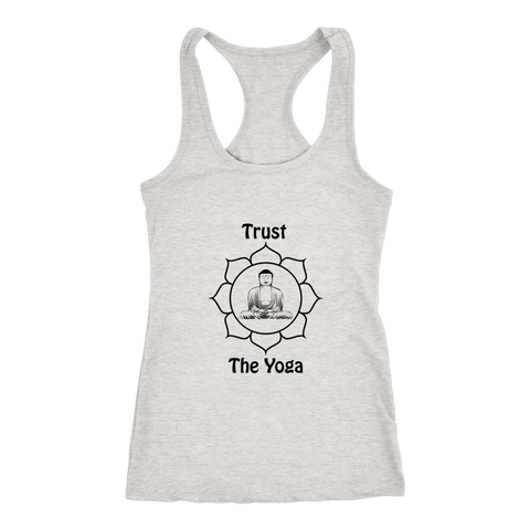 Image of T-shirt - Trust The Yoga Ladies Tank Top (black Logo)