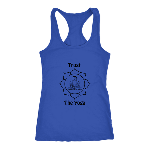 Image of T-shirt - Trust The Yoga Ladies Tank Top (black Logo)