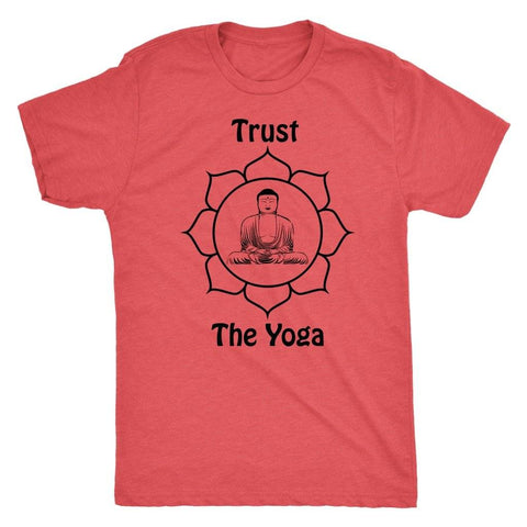 Image of T-shirt - Trust The Yoga Mens T-Shirt (black Logo)