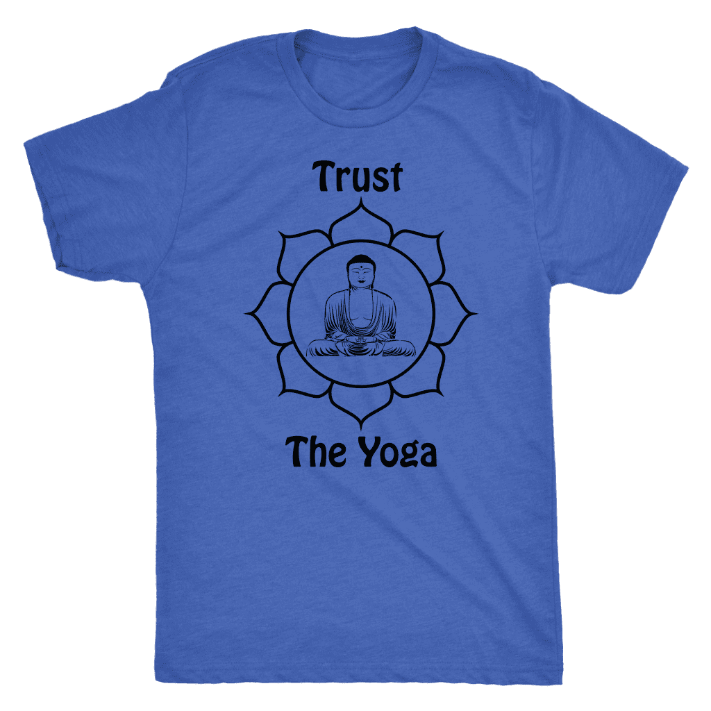 T-shirt - Trust The Yoga Mens T-Shirt (black Logo)