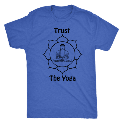 T-shirt - Trust The Yoga Mens T-Shirt (black Logo)