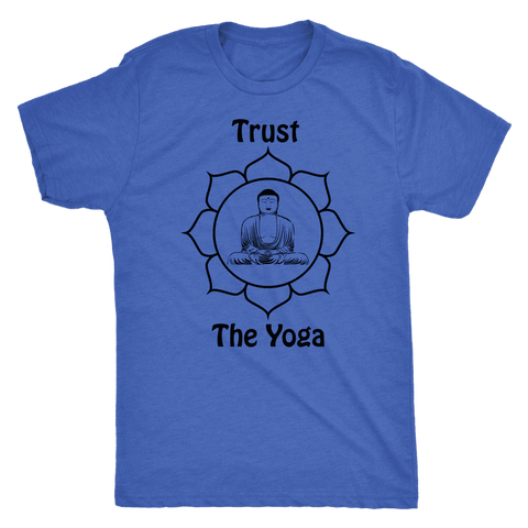 Image of T-shirt - Trust The Yoga Mens T-Shirt (black Logo)