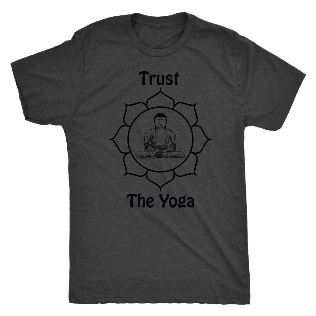 T-shirt - Trust The Yoga Mens T-Shirt (black Logo)