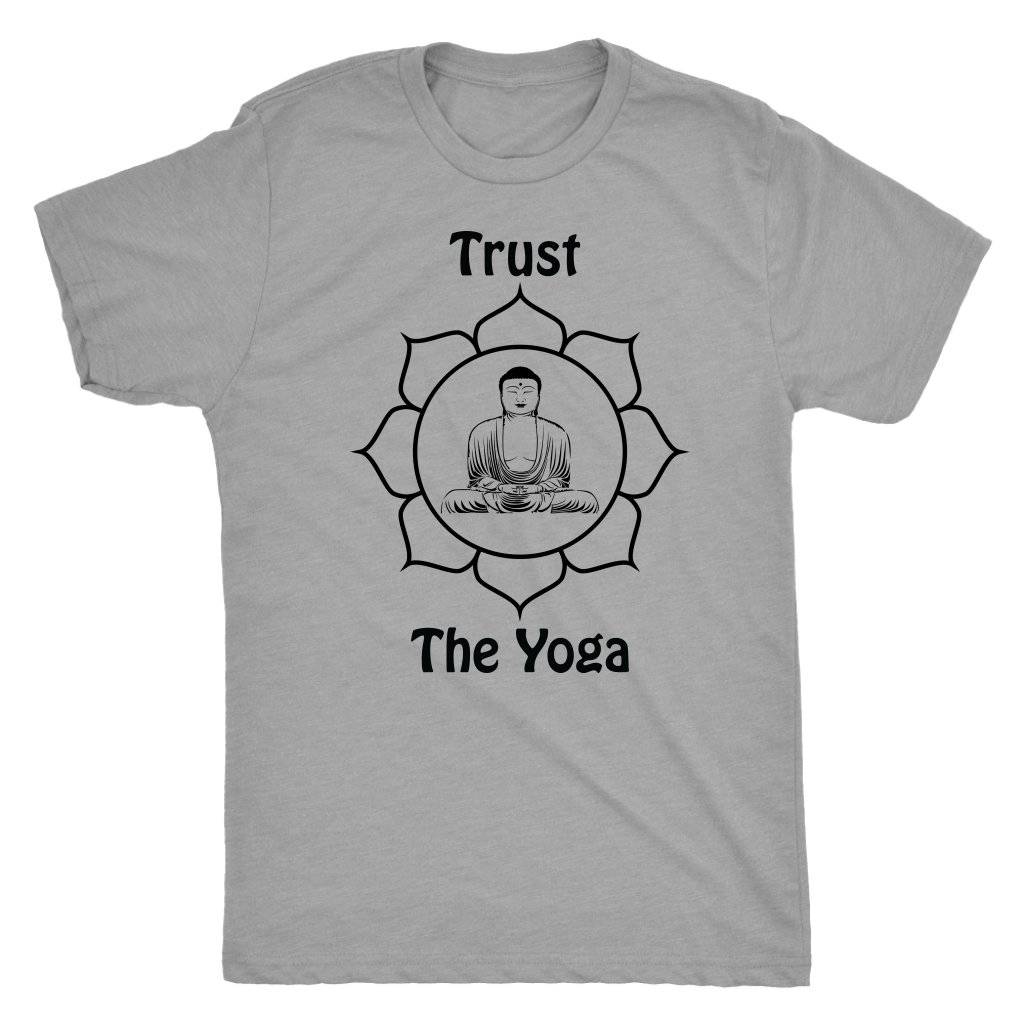 T-shirt - Trust The Yoga Mens T-Shirt (black Logo)