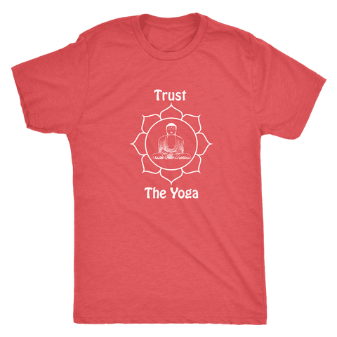 Image of T-shirt - Trust The Yoga Mens T-Shirt (white Logo)