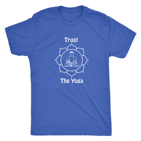 Image of T-shirt - Trust The Yoga Mens T-Shirt (white Logo)